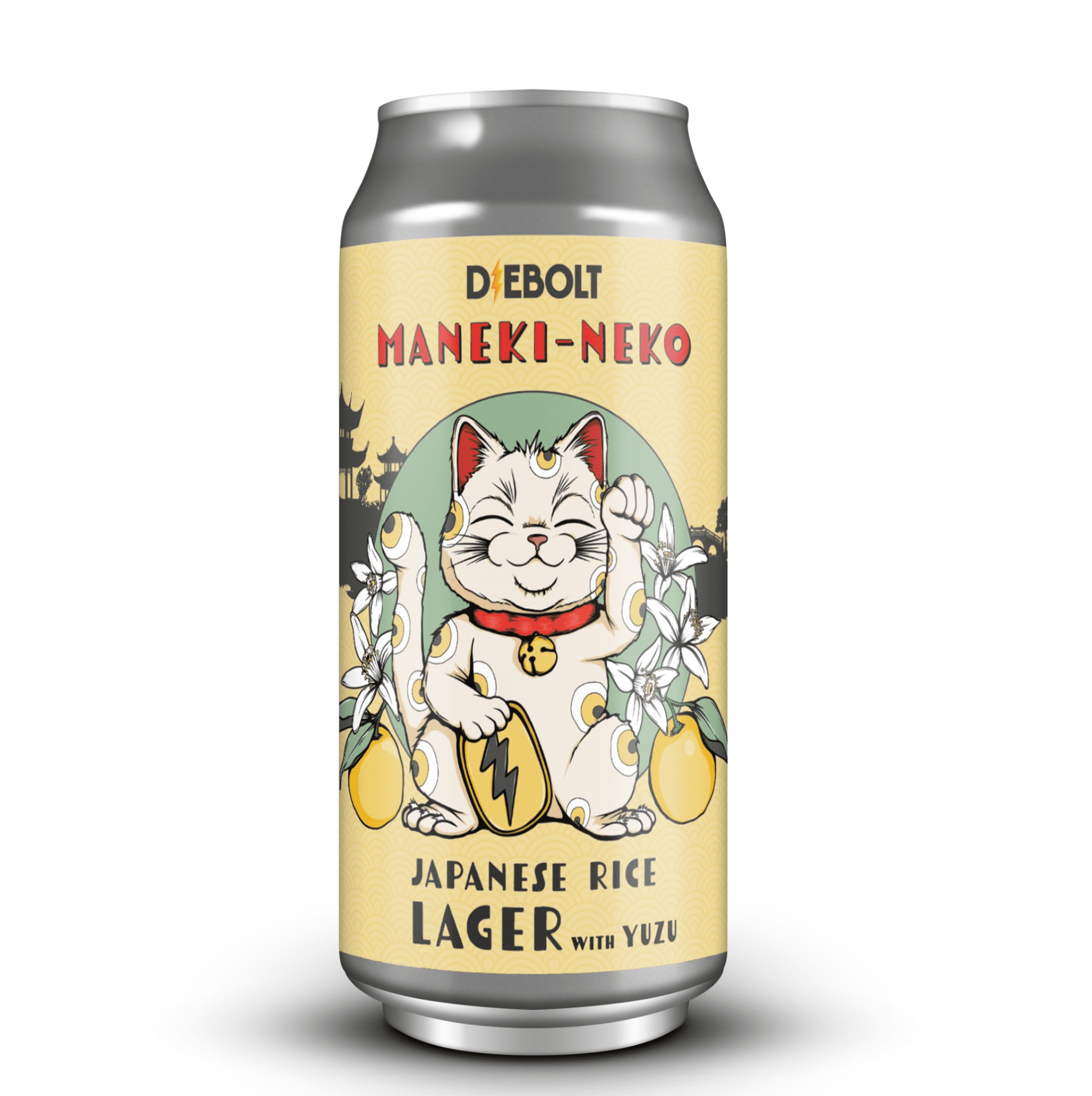 Maneki-Neko Japanese Rice Lager | Diebolt Brewing Company